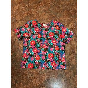 Floral Vintage Shirt Size Medium Sterling Collection